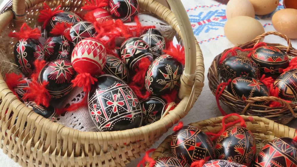 Belokranjske pisanice, adle&scaron;ičke pisanice, Prelesje, velika noč, izročilo, dedi&scaron;čina. Foto: Dragana Stanković