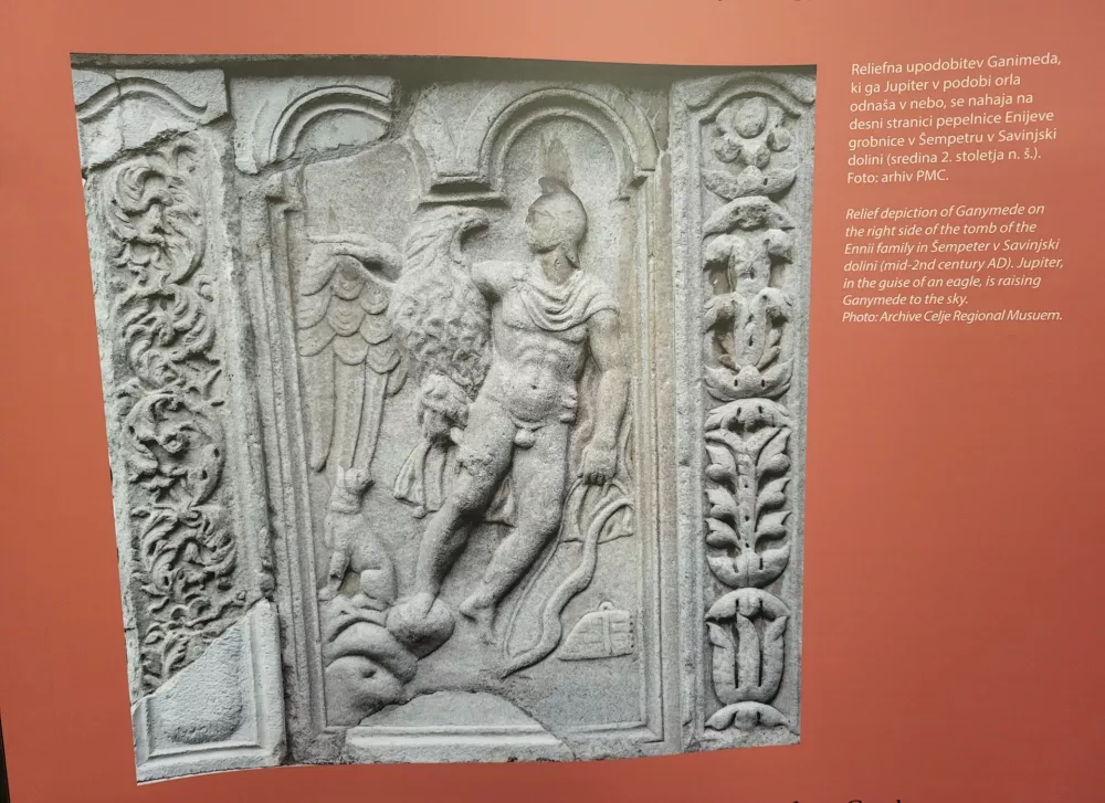 Mit o lepem dečku Ganimedu, v katerega se je zaljubil Zevs in ga preobražen v orla vzel s seboj na Olimp, je danes simbol istospolne ljubezni. / Foto: Katja Gleščič