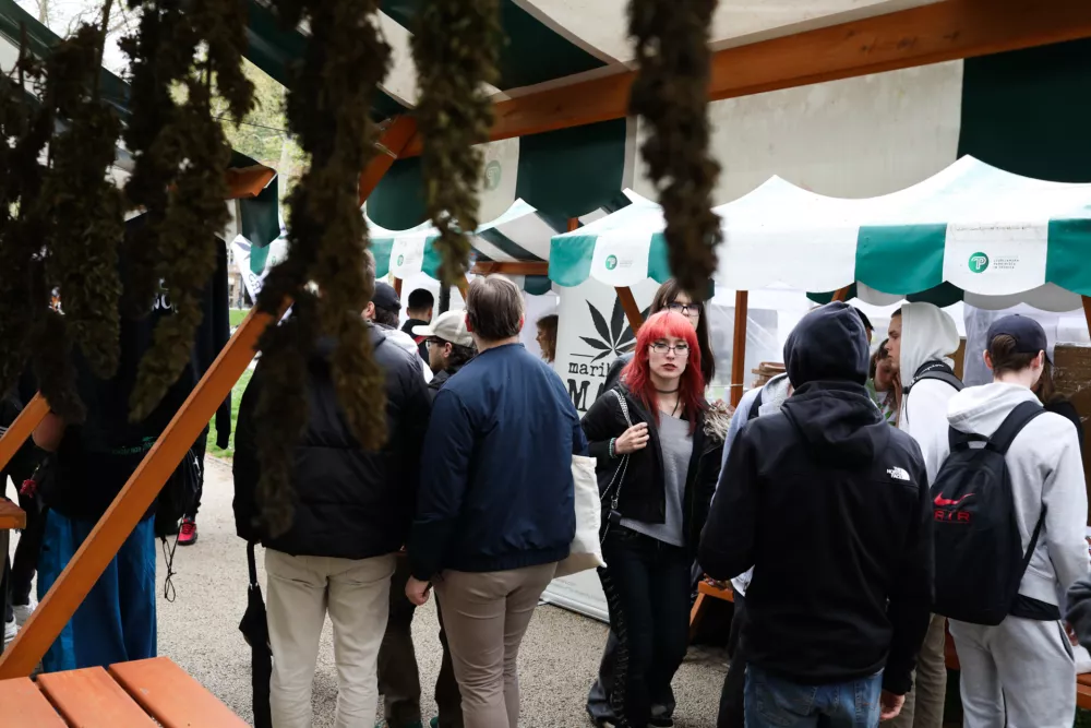 17.04. 2025. Marihuana marš 2025. Foto: Bojan Velikonja