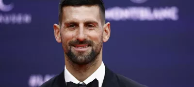 Novak Đoković tenisa z uro na zapestju ne more igrati. F Reuters