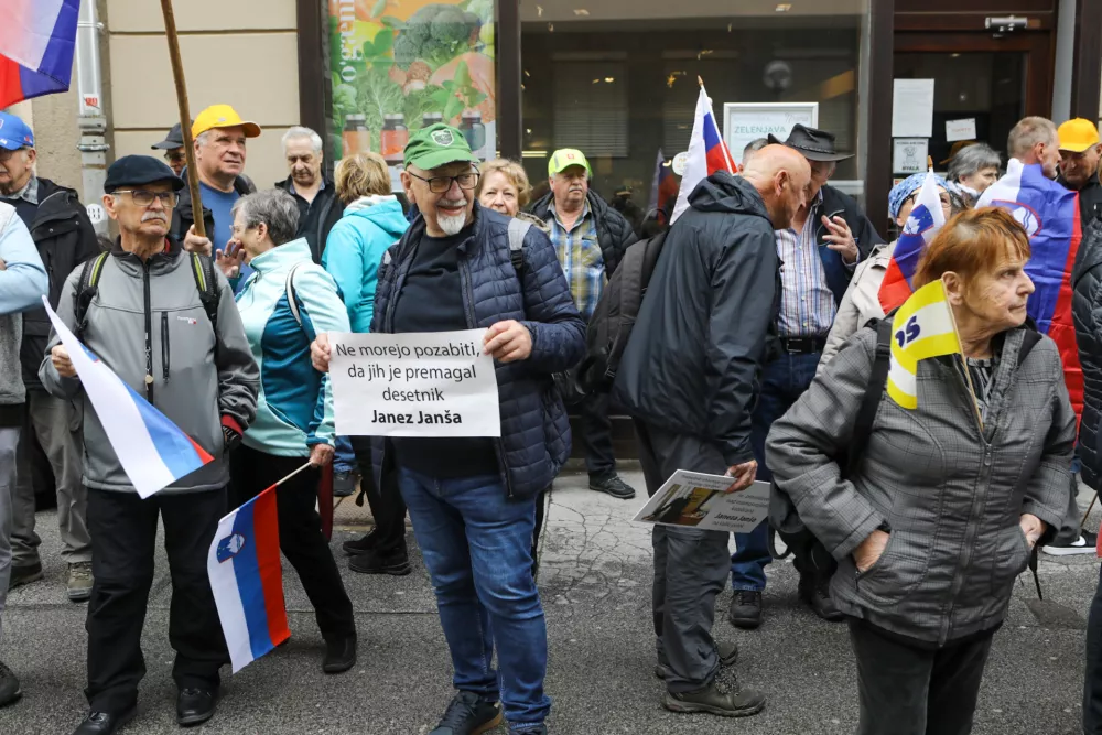 18.4.2025 Celje  sojenje Janez Janša v zadevi Trenta.Foto: Luka Cjuha