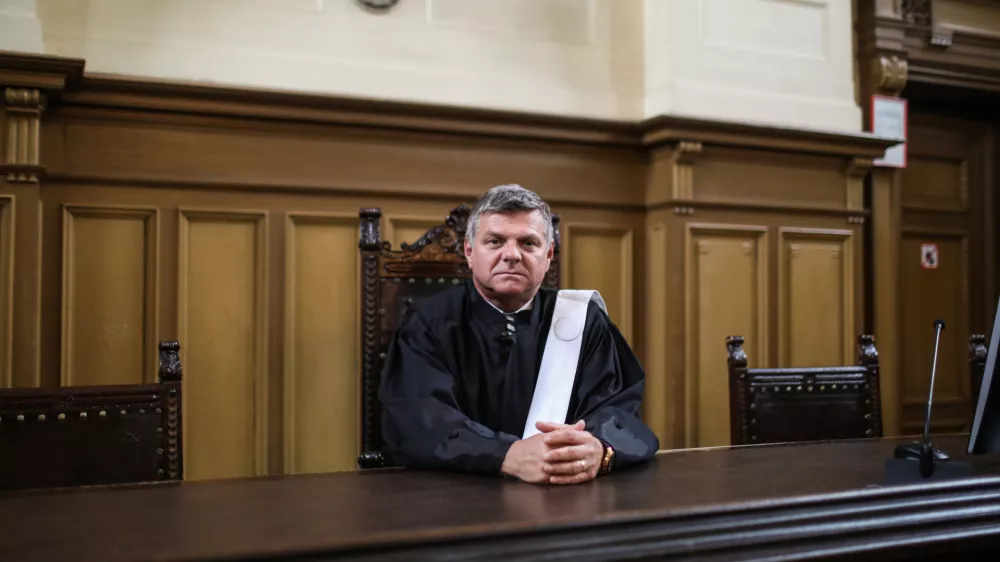 - 20.10.2022 - Marjan Pogačnik, višji sodnik - predsednik Okrožnega sodišča v Ljubljani od leta 2014 //FOTO: Bojan Velikonja