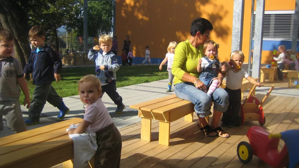 Vrtec Ostržek, otroci, Novo mesto. Foto: Dragana Stanković