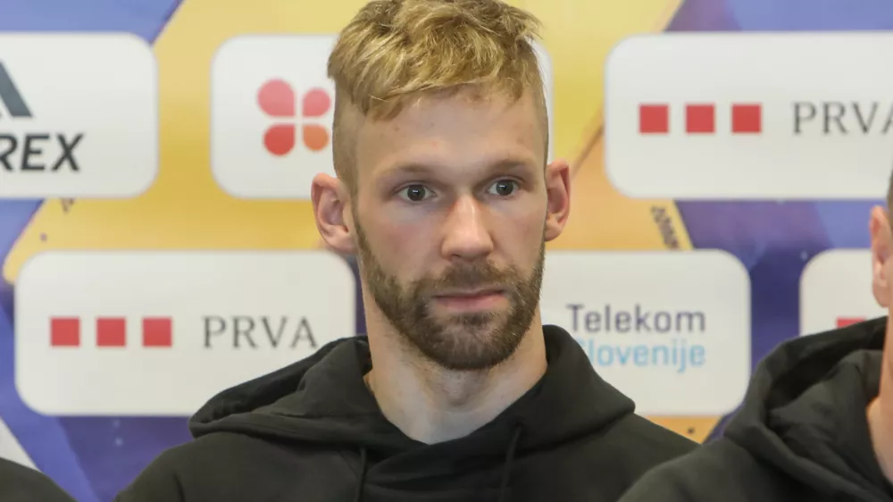 - Anže Peharc.- 11.04.2025. - Novinarska konferenca reprezentance Slovenije v &scaron;portnem plezanju pred začetkom nove tekmovalne sezone.//FOTO: Bojan Velikonja