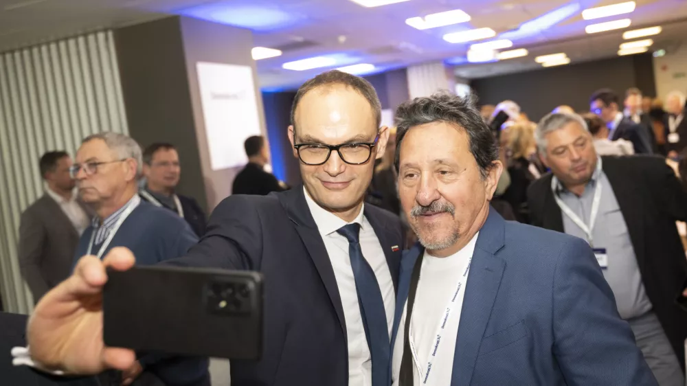 Anže Logar16.11.2024 Ustanovni kongres stranke Demokrati. FOTO: Nik Erik Neubauer