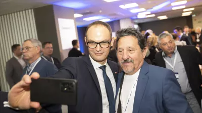 Anže Logar16.11.2024 Ustanovni kongres stranke Demokrati. FOTO: Nik Erik Neubauer