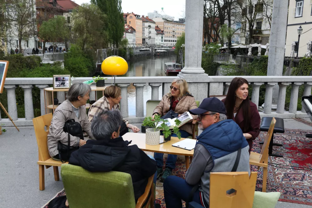 Dnevna soba. 19.04.2025. Tradicionalno čiščenje Ljubljanice. Foto: Bojan Velikonja 