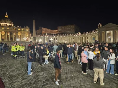 Trg svetega Petra, Rim. Foto: Veronik Rupnik Ženko