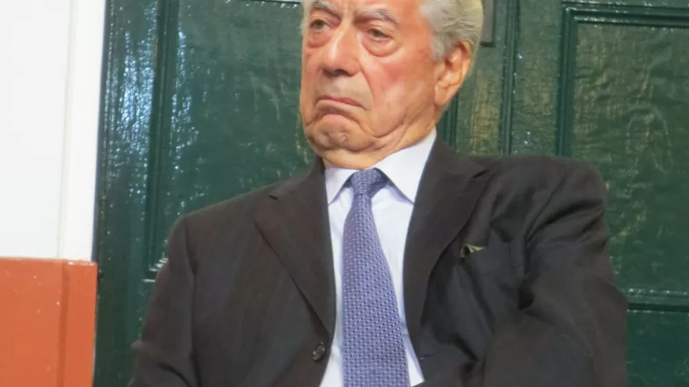 Mario Vargas Llosa fotografija Marko Jenšterle