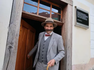 Vrhnika, po poteh Ivana Cankarja, Ivan Cankar, Na klancu, Damjan Debevec / Foto: Nataša Bucik Ozebek