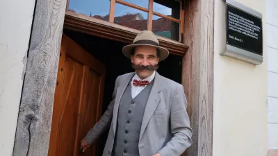 Vrhnika, po poteh Ivana Cankarja, Ivan Cankar, Na klancu, Damjan Debevec / Foto: Nataša Bucik Ozebek