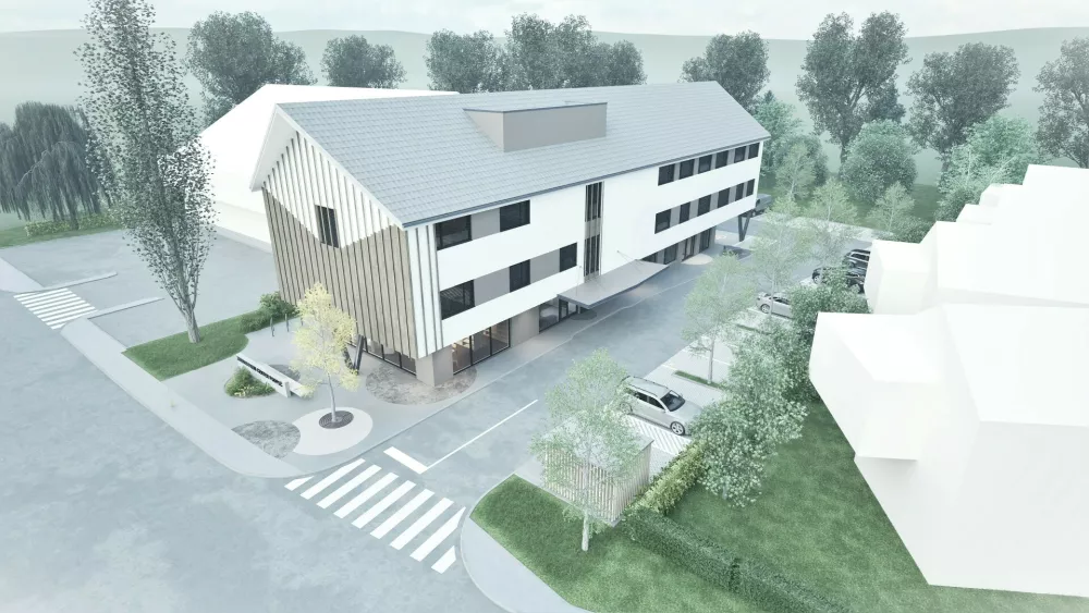 Naložba bo vredna skoraj 4,5 milijona evrov brez davka na dodano vrednost.  Vir: Arhitektura Jure Kotnik