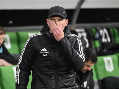 Matjaž Kek mlajši12.03.2025 Olimpija - Mura, 25. krog prve slovenske nogometne ligeFOTO: Nik Erik Neubauer