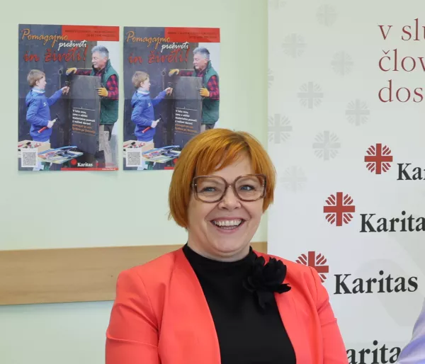 Nataša Omladič Ograjenšek, Center za socialno delo Celje / Foto: Arhiv Karitas