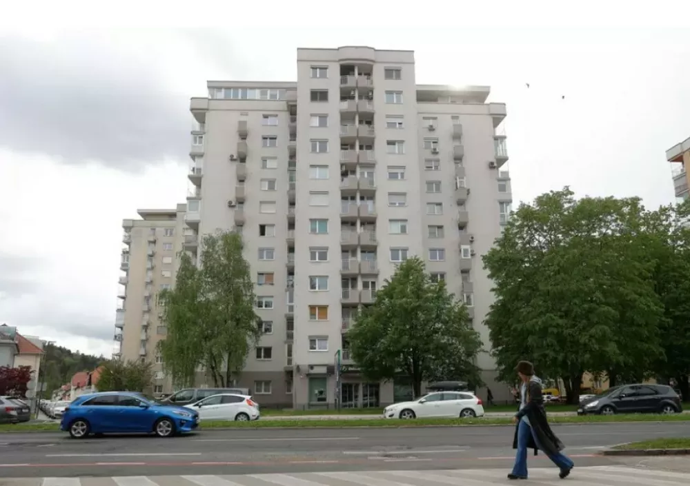 Naj blok 2024 stoji na Pavšičevi. Foto: MOL, Nik Rovan