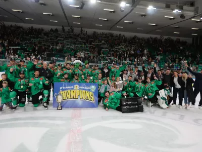 25.4.2025 Finale DP Hokej na ledu Olimpija: JeseniceFOTO: Nik Erik Neubauer