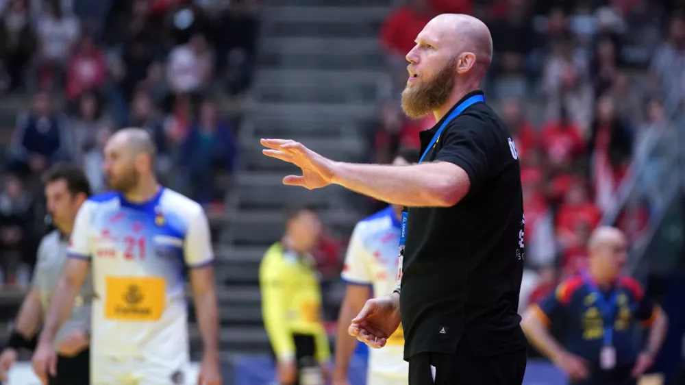 ﻿11.04.2019 Handball, EHF Euro Cup, OEHB, Nationalteam, Dornbirn, Messestadion Dornbirn, AUT - ESP, Oesterreich - Spanien, Ales Pajovic, Copyright DIENER / Eva Manhart