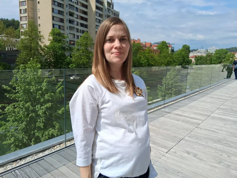 Katja Sreš, predsednica Ekologi brez meja / Foto: Katja Petrovec