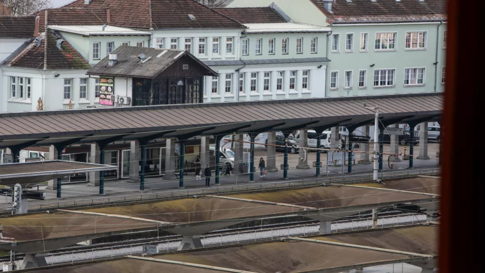 - 29.01.2025. - Železni&scaron;ka postaja Ljubljana,//FOTO: Bojan Velikonja