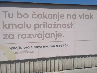 Emonika plakat železnice
