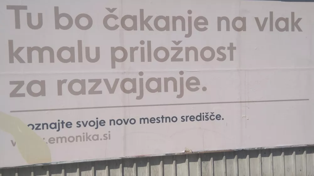 Emonika plakat železnice