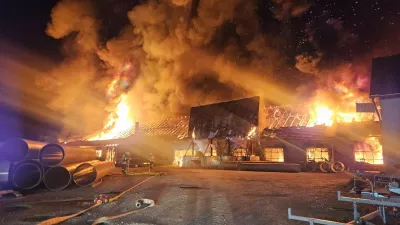 Ogenj, ki je izbruhnil okoli 23. ure, je zdaj pogašen. Zdaj so na vrsti preiskovalci, ki bodo ugotovili, zakaj je zagorelo.