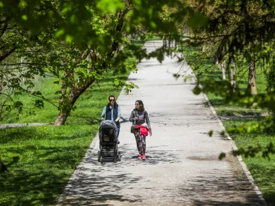 16.04.2025. PST Brdo.Pomlad v Ljubljani.//FOTO: Bojan Velikonja