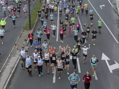- 20.10.2024 - 28. Ljubljanski maraton - 24 tisoč tekačev - največji športno-rekreativni dogodek v državi //FOTO: Jaka Gasar