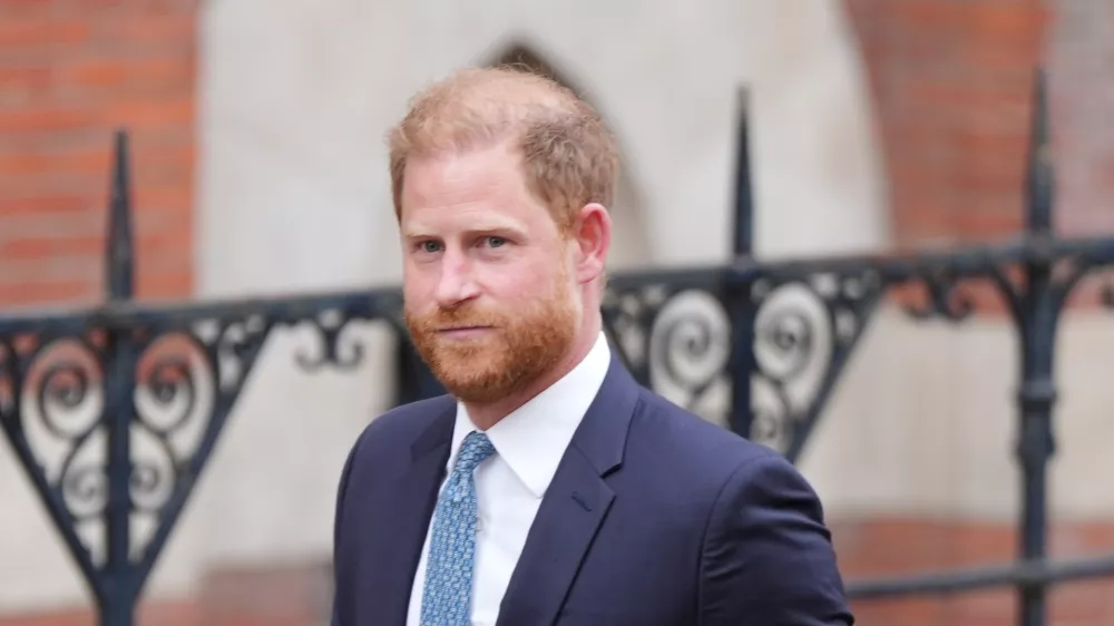 FILED - 01 May 2025, United Kingdom, London: Britain's Duke of Sussex leaving the Royal Courts of Justice, central London. On Friday, Britain's Prince Harry lost his appeal against the U.K. government's decision to remove his taxpayer-funded security after he stepped back from royal duties and relocated to the U.S. Photo: Ben Whitley/PA Wire/dpa