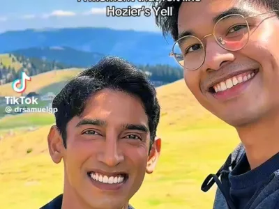 Samuel Choudhury in Darshen Kun. Foto: Tik tok