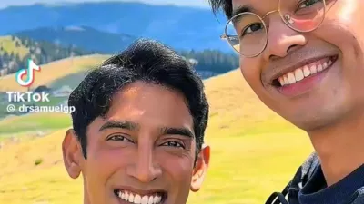 Samuel Choudhury in Darshen Kun. Foto: Tik tok