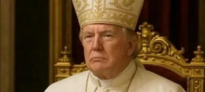 Donald Trump kot papež, umetna inteligenca
