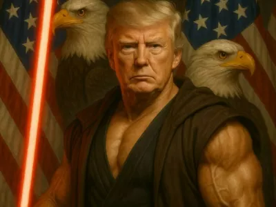 Donald Trump kot Jedi