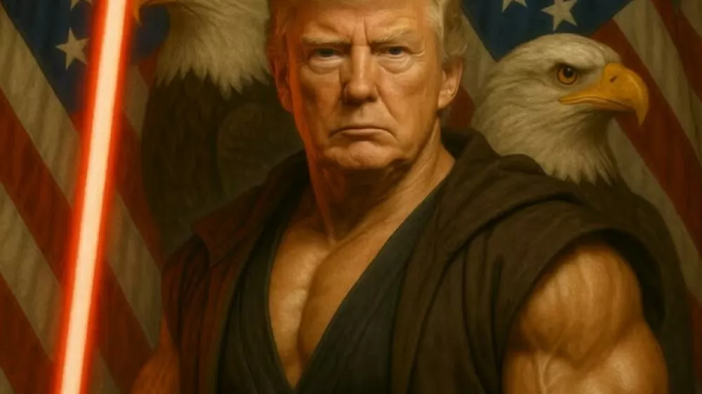 Donald Trump kot Jedi