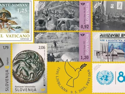 V petek bodo izšle nove slovenske priložnostne poštne znamke.
