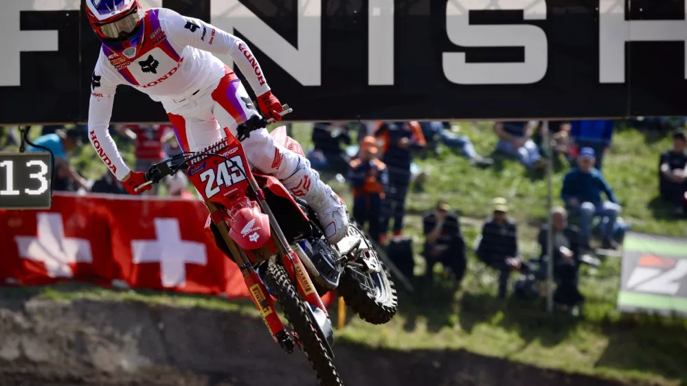 Italija, Trenta.Motokrosist Tim Gajser.