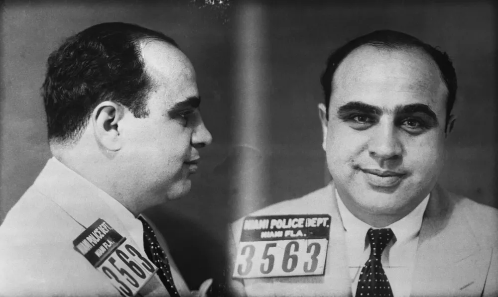 Gangster Al Capone je bil eden najbolj znanih zapornikov. / Foto: Wikipedia/pd