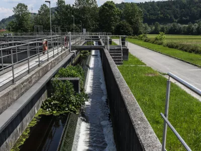 - 02.06.2023 - Centralna čistilna naprava CČN Ljubljana – Zalog, Cesta v Prod 100 //FOTO: Bojan Velikonja