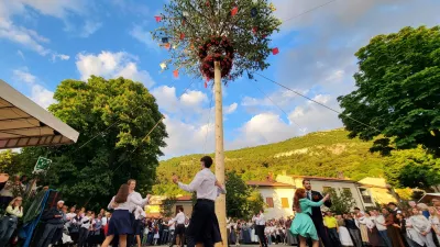 Majenca, Dolina pri Trstu, parterji in parterce, prvi ples / Foto: Katja Gleščič 