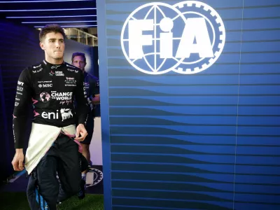 Formula One F1 - Miami Grand Prix - Miami International Autodrome, Miami, Florida, United States - May 3, 2025 Alpine's Jack Doohan reacts after qualifying REUTERS/Brian Snyder