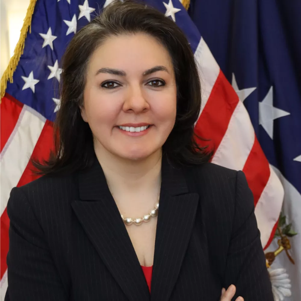 Melania Arreaga, odpravnica poslov na ameriškem veleposlaništvu v Ljubljani. Foto: veleposlaništvo ZDA