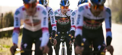 Primož Roglič during the Red Bull - BORA - hansgrohe Mallorca Training Camp in January 2025 // Sebastian Marko / Red Bull Content Pool // SI202501100492 // Usage for editorial use only // 