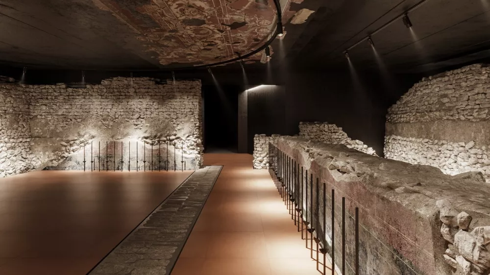  Obnova Stare grofija – vile s freskami v Pokrajinskem muzeju Celje se bo kmalu nadaljevala. Foto arhiv PMC