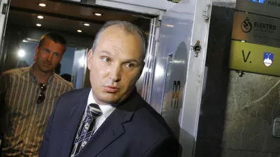 Kristjan Verbič, predsednik Vseslovensko združenje malih delničarjev - VZMD - Skupščina SCT - delničarji gradbene družbe odločali o spremembi osnovnega kapitala družbe, in sicer z vplačilom stvarnega vložka oz. s konverzijo terjatev navadnih upnikov. uprava - upravni odpor  /FOTO: Jaka Adamič