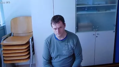 Na kranjskem okrožnem sodišču se je nadaljevalo sojenje Petru Primožiču iz Podgore v Poljanski dolini, ki naj bi lani spomladi ustrelil svojega soseda Rudolfa K. Foto: Tina Jereb