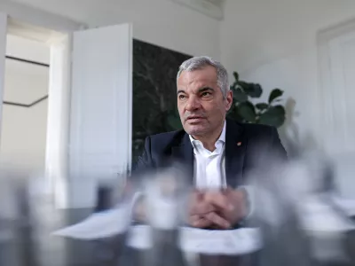 - 11.03.2025 - župan Maribora, Saša Arsenovič//FOTO: Jaka GasarOPOMBA: ZA OBJEKTIV - INTERVJU