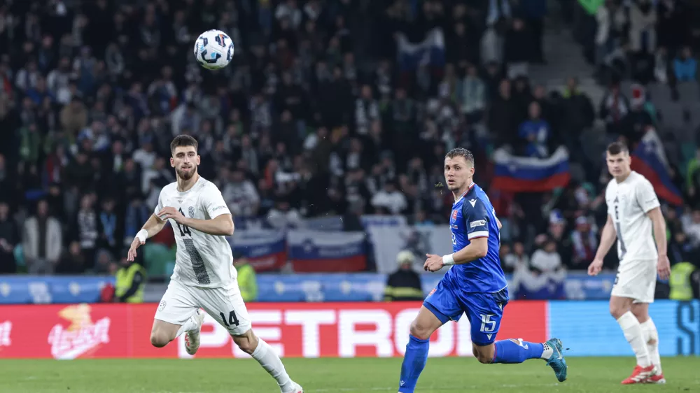 Adrian Zeljković- 23.03.2025 - nogomet - UEFA - Slovenija: Slovaška //FOTO: Jaka Gasar