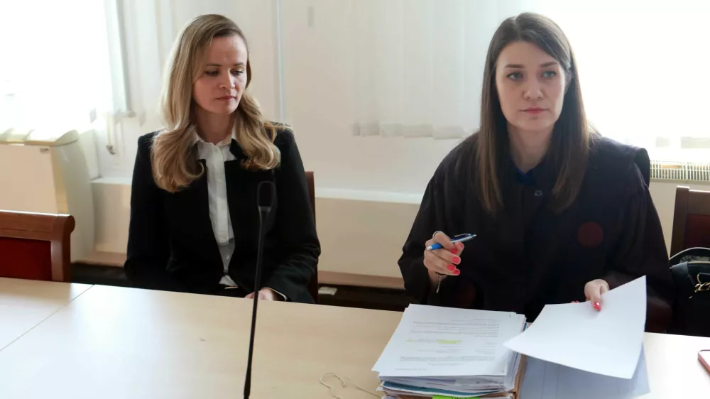 14,05. 2025 - sodišče, obtožena Ana Marija StoparFoto: Tomaž Skale