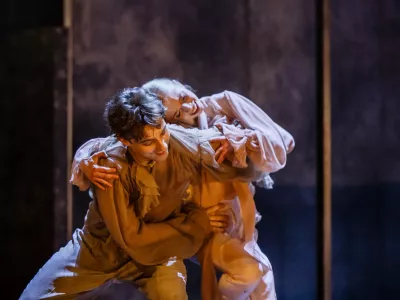 Prizor iz ljubljanske produkcije Manon Lescaut. Foto: Darja Štravs Tisu