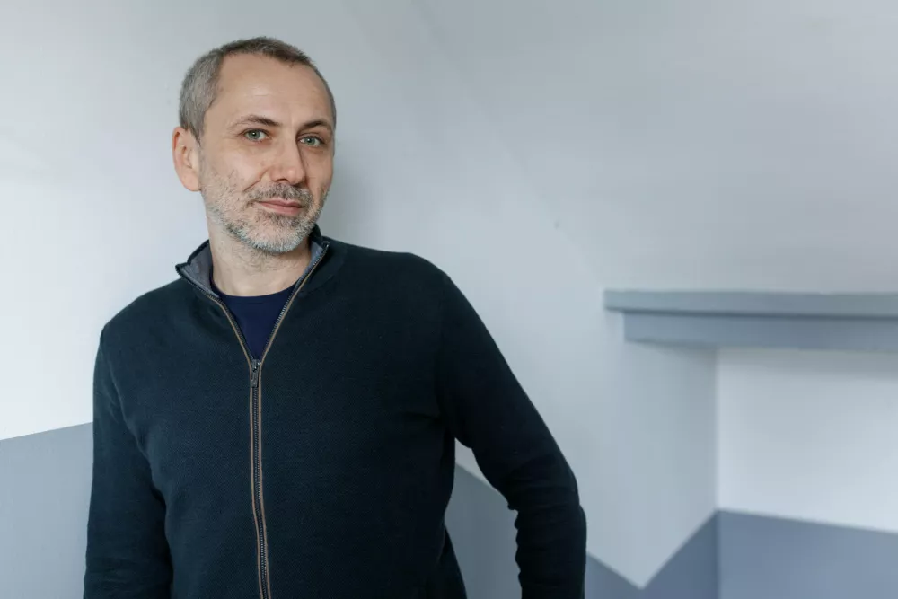 Režiser Oliver FrljićSlovensko mladinsko gledališčeFotografija: Matej Povše